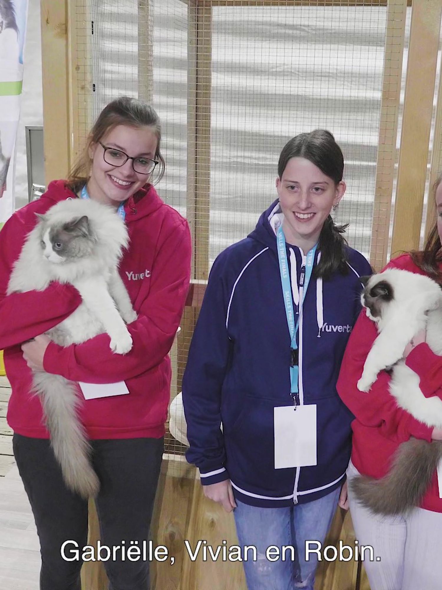 Student tijdens Skills Heroes Dierverzorger