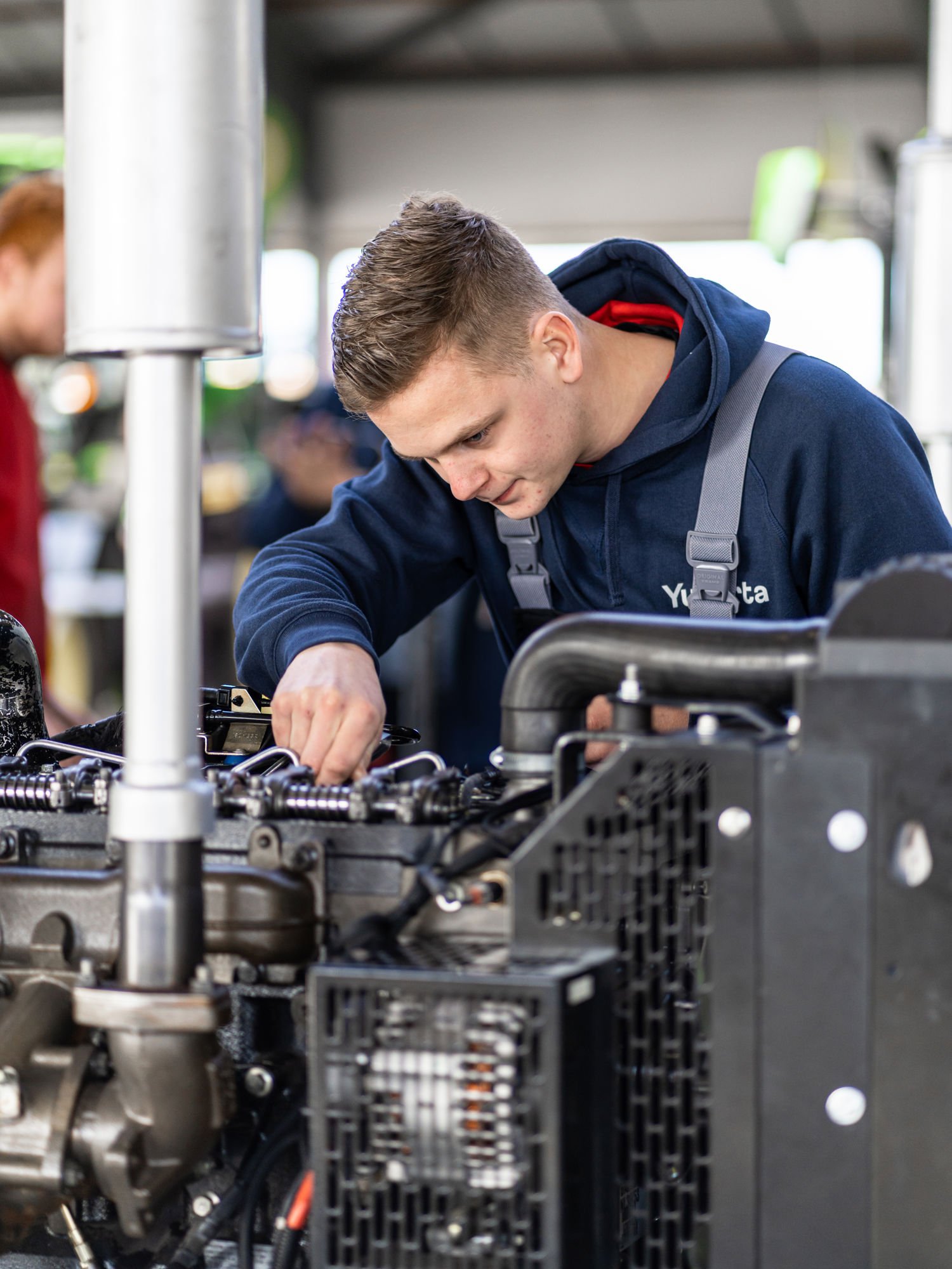 Mbo-studenten op het podium tijdens Skills The Finals 2025
